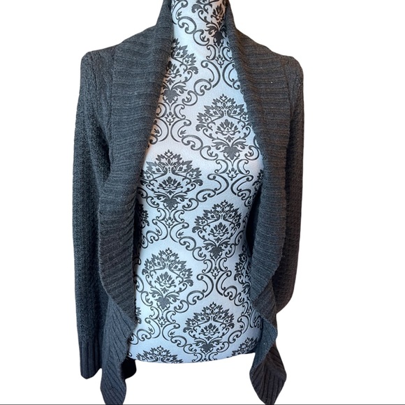 Express, sweater cardigan with matching sash, size L - Picture 2 of 5